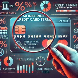 Monitoring Credit Card Terms